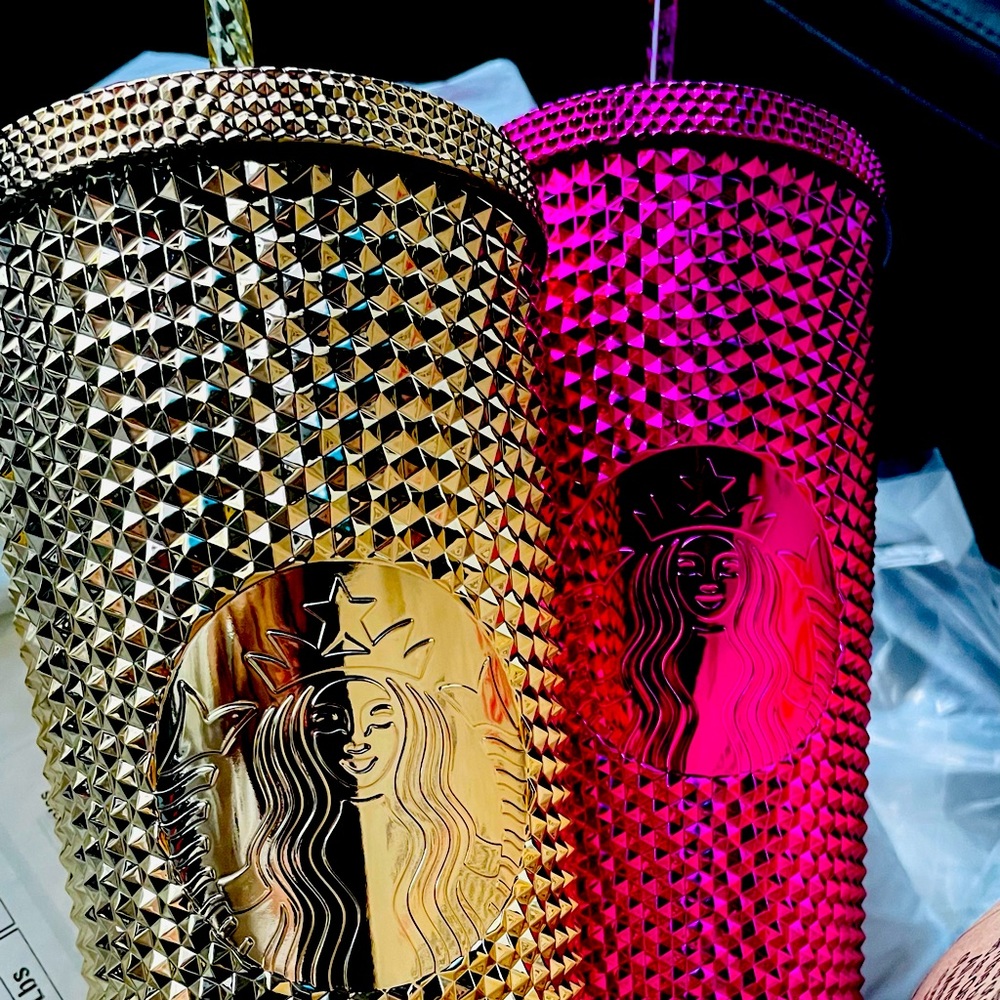 BNWT Fall Starbucks Studded Tumblers
